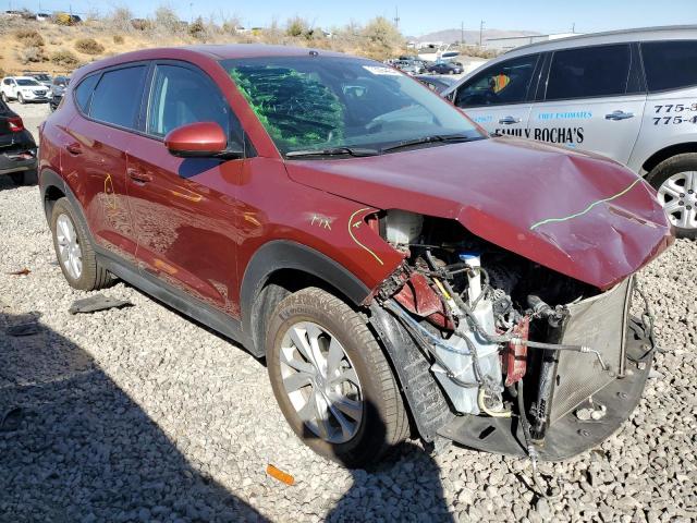 KM8J2CA49KU956859 - 2019 HYUNDAI TUCSON SE RED photo 4