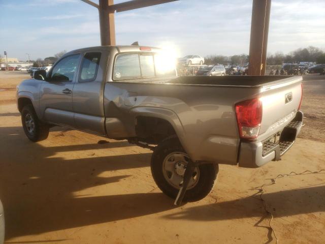 5TFRX5GN5HX081078 - 2017 TOYOTA TACOMA ACCESS CAB ვერცხლისფერი ფოტო 2