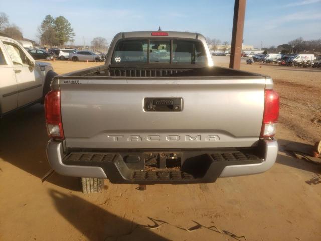 5TFRX5GN5HX081078 - 2017 TOYOTA TACOMA ACCESS CAB ვერცხლისფერი ფოტო 6