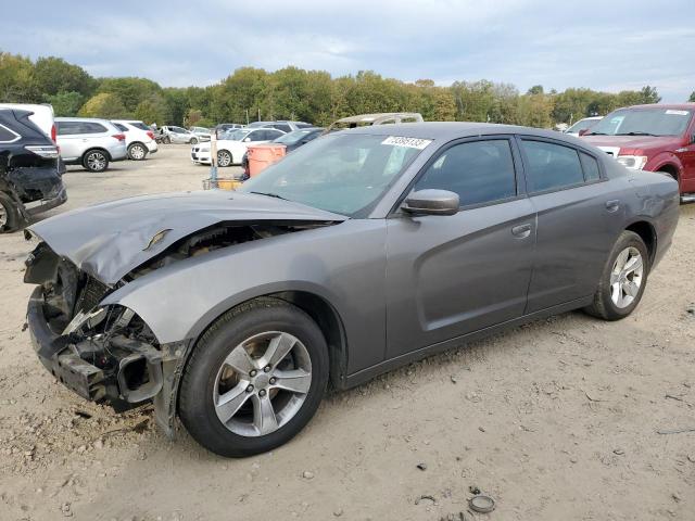 2C3CDXBG6DH591641 - 2013 DODGE CHARGER SE CHARCOAL photo 1
