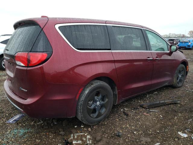 2C4RC1H72JR163634 - 2018 CHRYSLER PACIFICA HYBRID TOURING PLUS MAROON photo 3