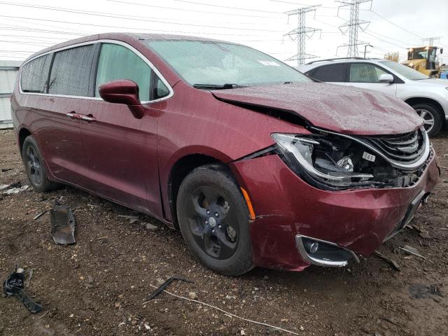 2C4RC1H72JR163634 - 2018 CHRYSLER PACIFICA HYBRID TOURING PLUS MAROON photo 4