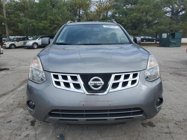 JN8AS5MV7DW634866 - 2013 NISSAN ROGUE S GRAY photo 5