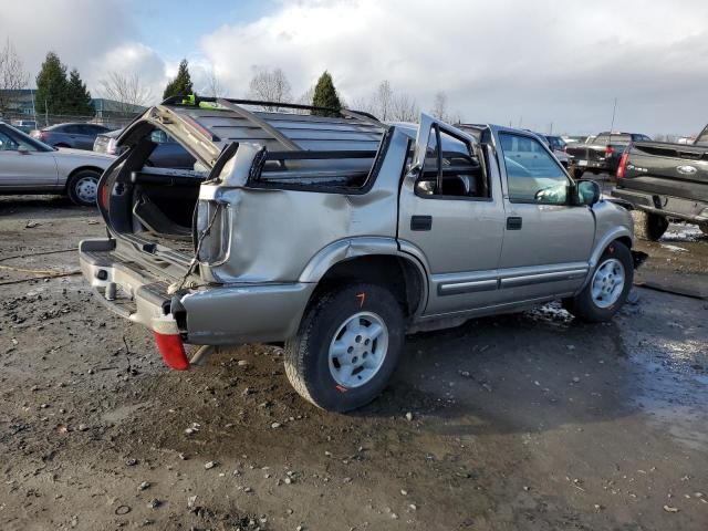 1GNDT13W2Y2162315 - 2000 CHEVROLET BLAZER BEIGE photo 3