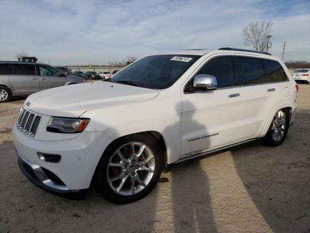 1C4RJFJT5EC429947 - 2014 JEEP GRAND CHER SUMMIT თეთრი ფოტო 1