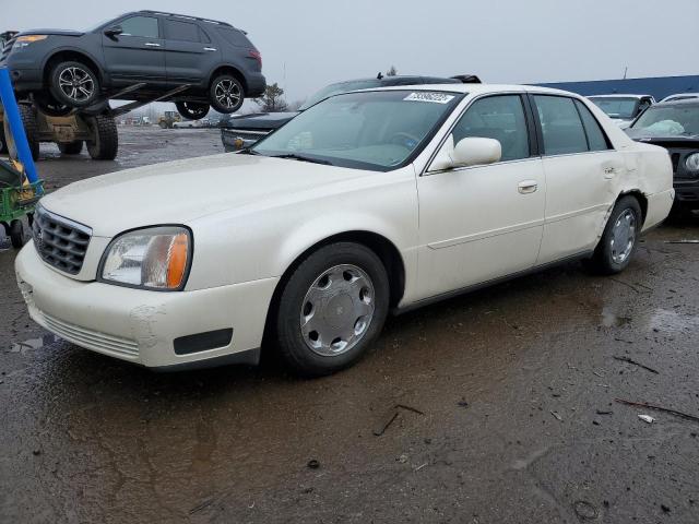 1G6KE57Y31U150815 - 2001 CADILLAC DEVILLE DHS CREAM photo 1