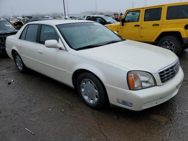 1G6KE57Y31U150815 - 2001 CADILLAC DEVILLE DHS CREAM photo 4