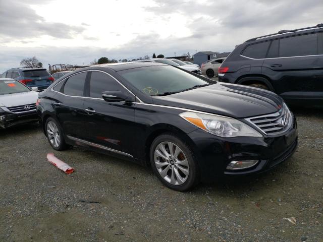 KMHFG4JG5EA368048 - 2014 HYUNDAI AZERA BLACK photo 4