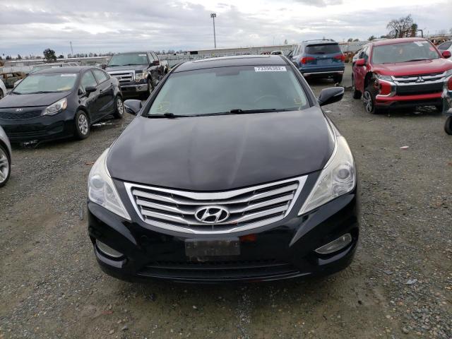 KMHFG4JG5EA368048 - 2014 HYUNDAI AZERA BLACK photo 5