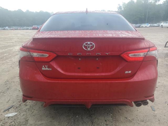 4T1B11HK4KU299727 - 2019 TOYOTA CAMRY L RED photo 6