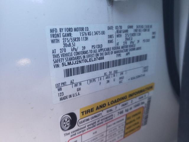 5LMJJ2NT0LEL07488 - 2020 LINCOLN NAVIGATOR 白色 照片 13