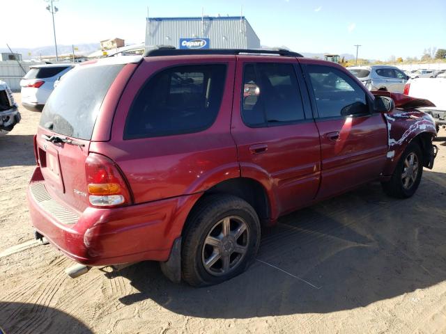 1GHDT13S422240391 - 2002 OLDSMOBILE BRAVADA RED photo 3