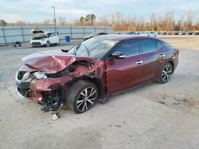 1N4AA6AP7HC444864 - 2017 NISSAN MAXIMA 3.5S BURGUNDY photo 1