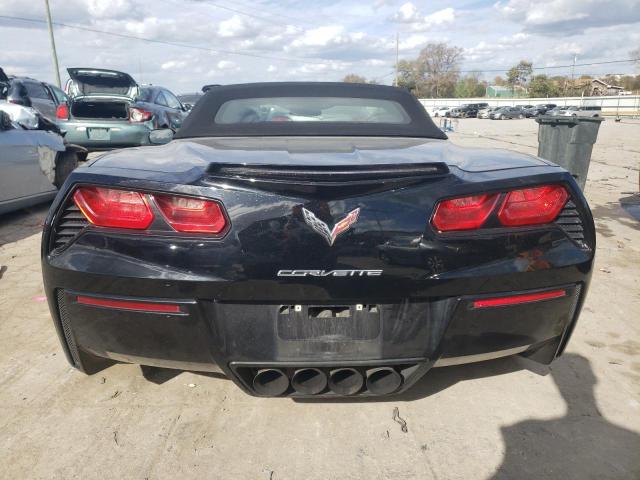 1G1YF3D74E5123393 - 2014 CHEVROLET CORVETTE STINGRAY 3LT BLACK photo 6