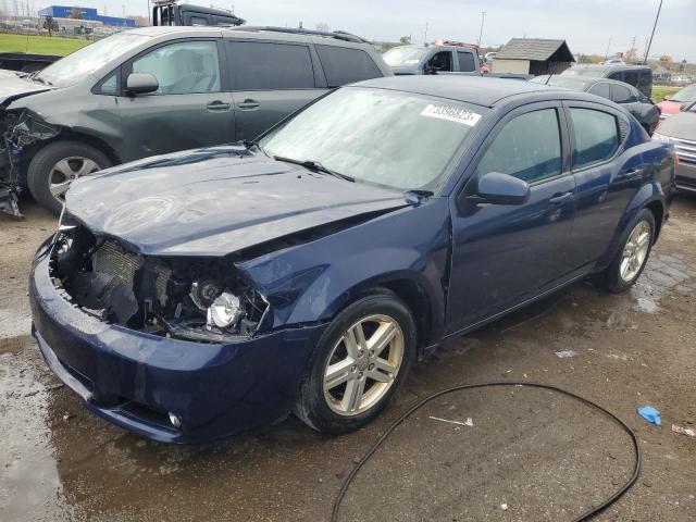 1C3CDZCB6DN596604 - 2013 DODGE AVENGER SXT BLUE photo 1