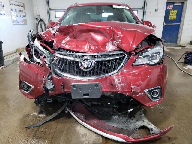 LRBFX4SX9KD011886 - 2019 BUICK ENVISION PREMIUM II Կարմիր լուսանկար 5