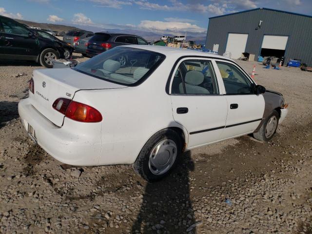 1NXBR12E6YZ333543 - 2000 TOYOTA COROLLA VE WHITE photo 3