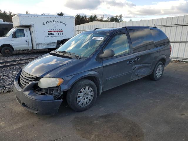 2A4GP44R27R297955 - 2007 CHRYSLER TOWN & COU LX BLUE photo 1