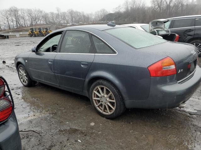 WAULT64B64N015207 - 2004 AUDI A6 3.0 QUATTRO GRAY photo 2