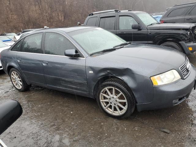 WAULT64B64N015207 - 2004 AUDI A6 3.0 QUATTRO GRAY photo 4