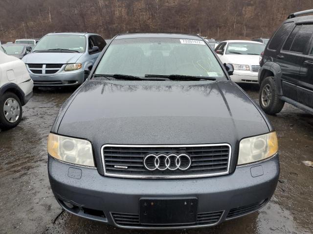 WAULT64B64N015207 - 2004 AUDI A6 3.0 QUATTRO GRAY photo 5