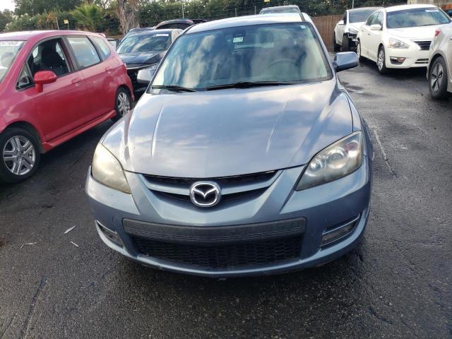 JM1BK34L981875513 - 2008 MAZDA SPEED 3 BLUE photo 5