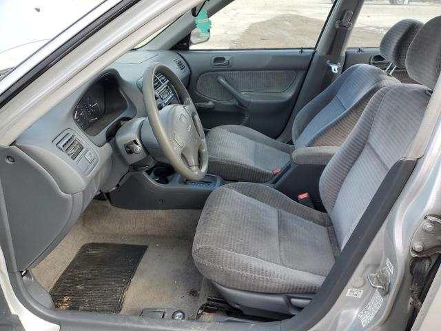 2HGEJ6610YH579098 - 2000 HONDA CIVIC BASE 银色 照片 7