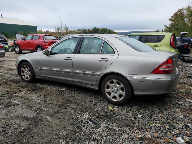 WDBRF81J65F612072 - 2005 MERCEDES-BENZ C 240 4MATIC BEIGE photo 2