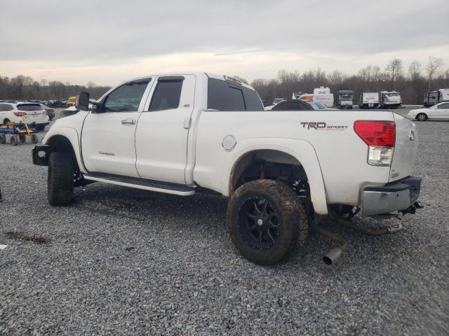 5TFRU541X8X012266 - 2008 TOYOTA TUNDRA DOUBLE CAB WHITE photo 2