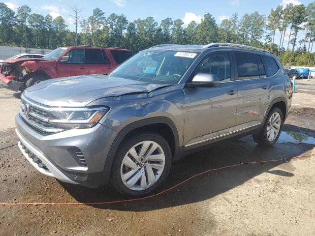 1V2BR2CA2MC544100 - 2021 VOLKSWAGEN ATLAS SEL SILVER photo 1