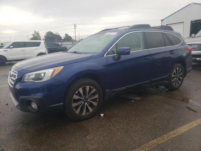 4S4BSANC9F3258256 - 2015 SUBARU OUTBACK 2.5I LIMITED BLUE photo 1