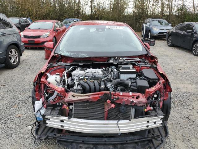 5YFEPRAE7LP135938 - 2020 TOYOTA COROLLA LE RED photo 5