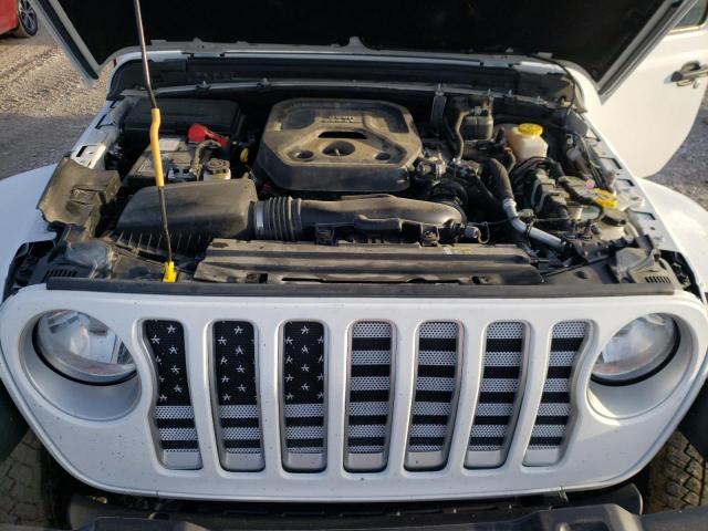 1C4HJXEN8KW618972 - 2019 JEEP WRANGLER U SAHARA WHITE photo 12