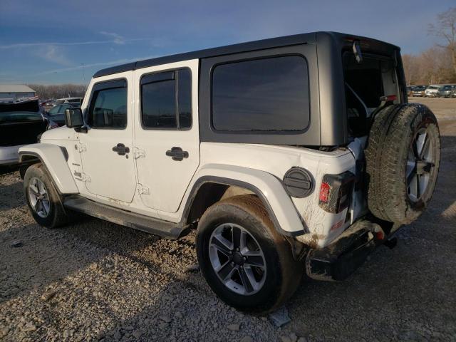1C4HJXEN8KW618972 - 2019 JEEP WRANGLER U SAHARA WHITE photo 2