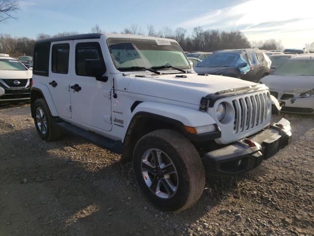 1C4HJXEN8KW618972 - 2019 JEEP WRANGLER U SAHARA WHITE photo 4
