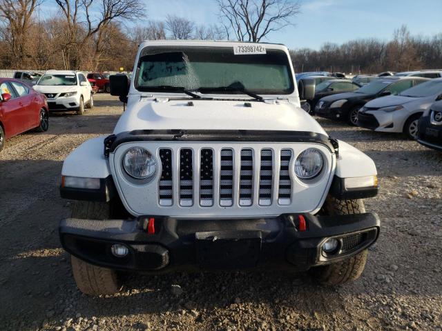 1C4HJXEN8KW618972 - 2019 JEEP WRANGLER U SAHARA WHITE photo 5