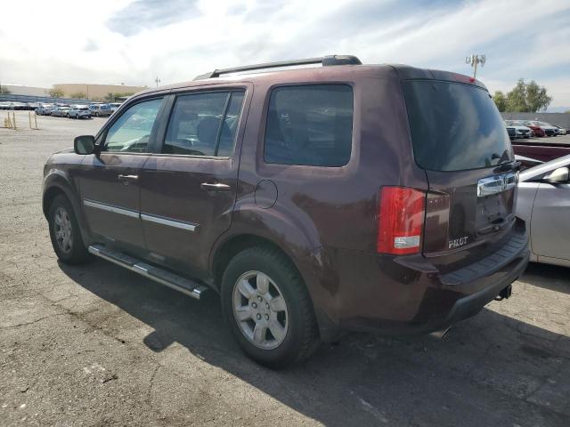 5FNYF38539B008319 - 2009 HONDA PILOT EXL BURGUNDY photo 2