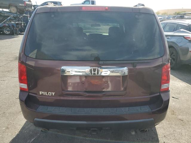 5FNYF38539B008319 - 2009 HONDA PILOT EXL BURGUNDY photo 6