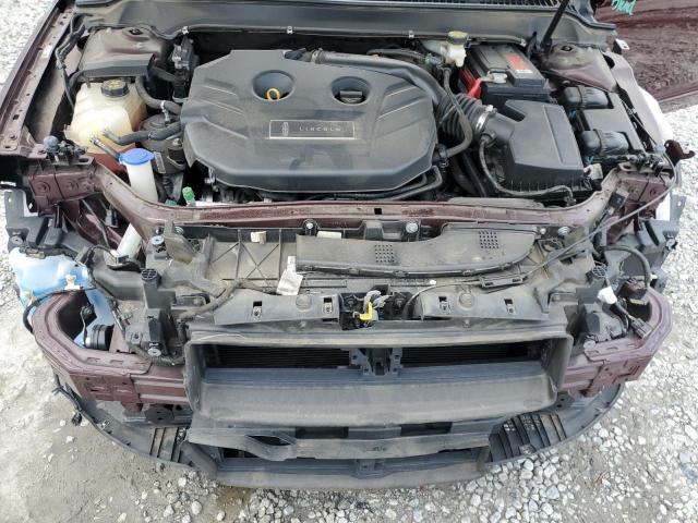 3LN6L5F99HR644964 - 2017 LINCOLN MKZ RESERVE ბურგუნდია ფოტო 11