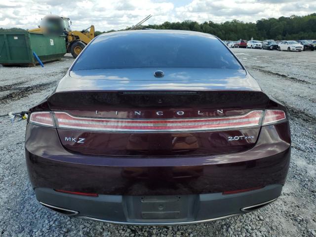 3LN6L5F99HR644964 - 2017 LINCOLN MKZ RESERVE ბურგუნდია ფოტო 6
