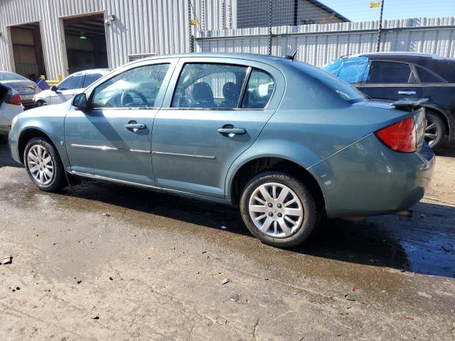 1G1AS58H397200972 - 2009 CHEVROLET COBALT LS TEAL photo 2