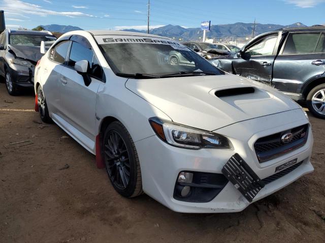 JF1VA2L60F9831670 - 2015 SUBARU WRX STI WHITE photo 4