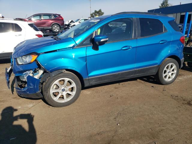 MAJ3S2GE6LC336829 - 2020 FORD ECOSPORT SE BLUE photo 1