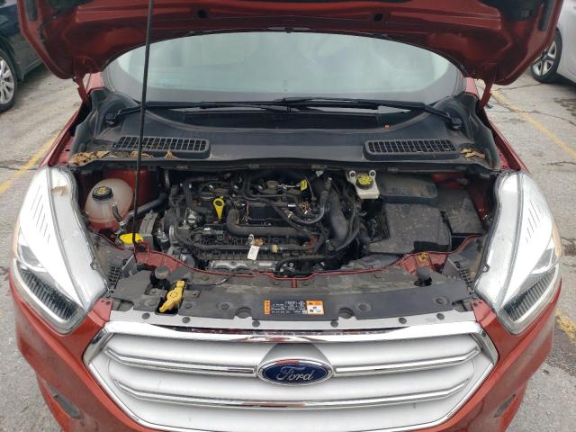 1FMCU0HD9KUC32998 - 2019 FORD ESCAPE SEL ORANGE photo 11