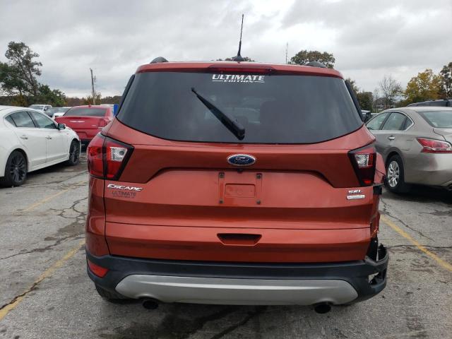 1FMCU0HD9KUC32998 - 2019 FORD ESCAPE SEL ORANGE photo 6