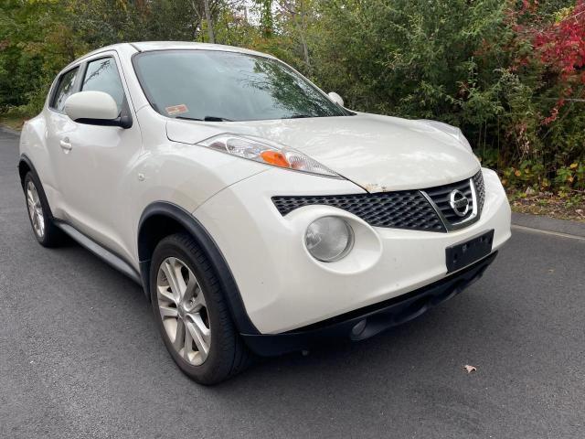 JN8AF5MVXDT208482 - 2013 NISSAN JUKE S WHITE photo 1