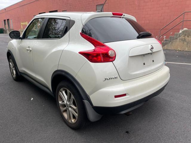 JN8AF5MVXDT208482 - 2013 NISSAN JUKE S WHITE photo 3