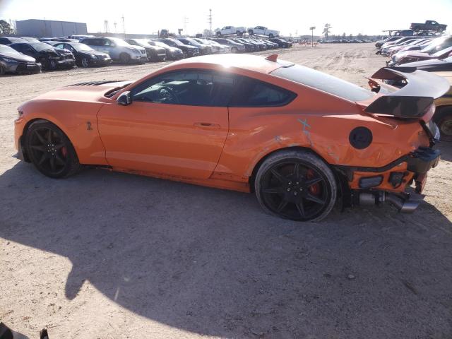 1FA6P8SJ1L5502278 - 2020 FORD MUSTANG SHELBY GT500 ORANGE photo 2