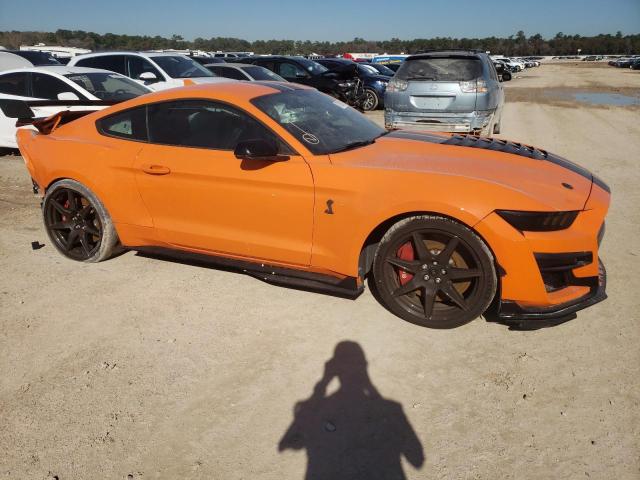 1FA6P8SJ1L5502278 - 2020 FORD MUSTANG SHELBY GT500 ORANGE photo 4