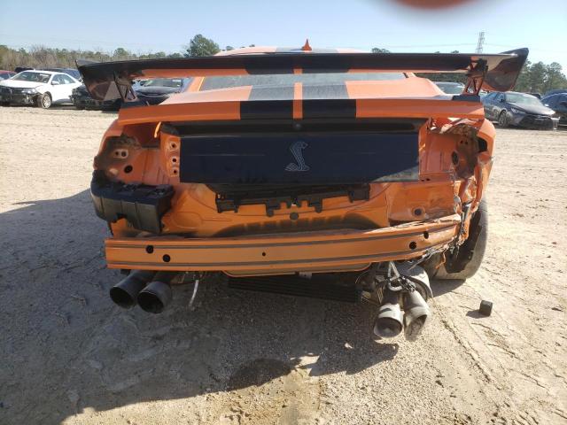 1FA6P8SJ1L5502278 - 2020 FORD MUSTANG SHELBY GT500 ORANGE photo 6